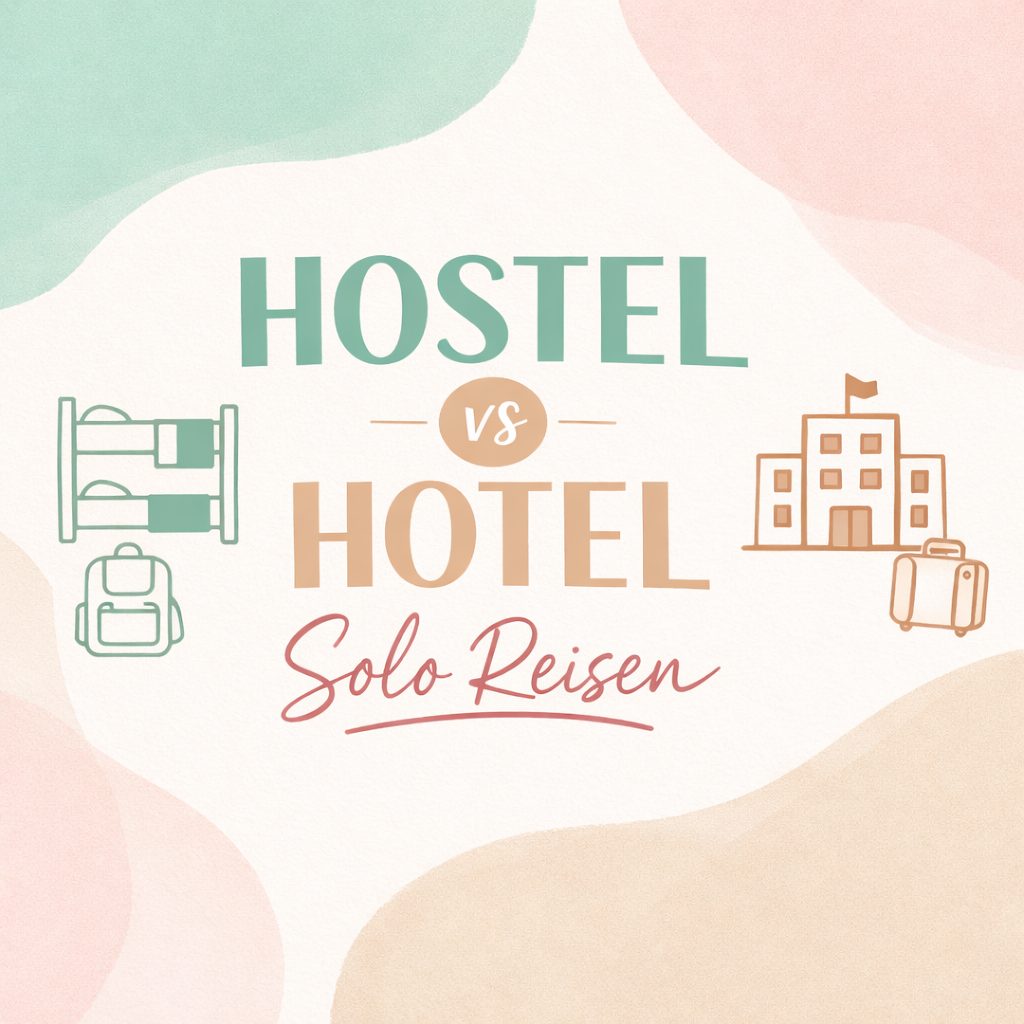 Hostel vs. Hotel – Die beste Unterkunft für Solo Reisende: Entscheidungshilfe & Profi-Tipps