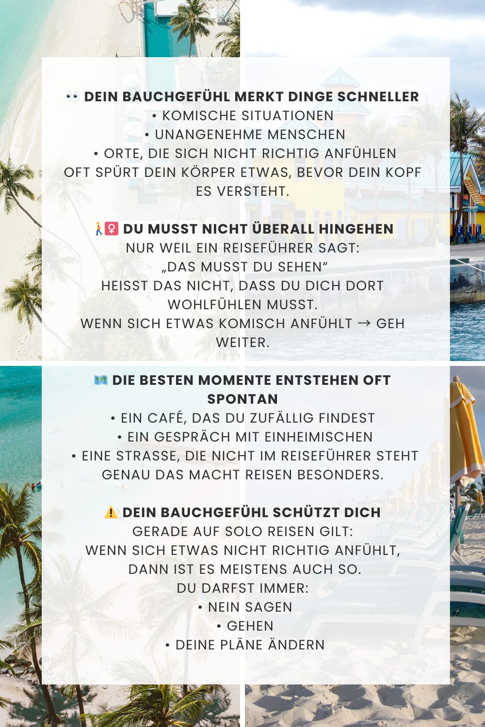 Solo Reisen - Dein kompletter Guide black and white travel influencer pinterest pin (6)