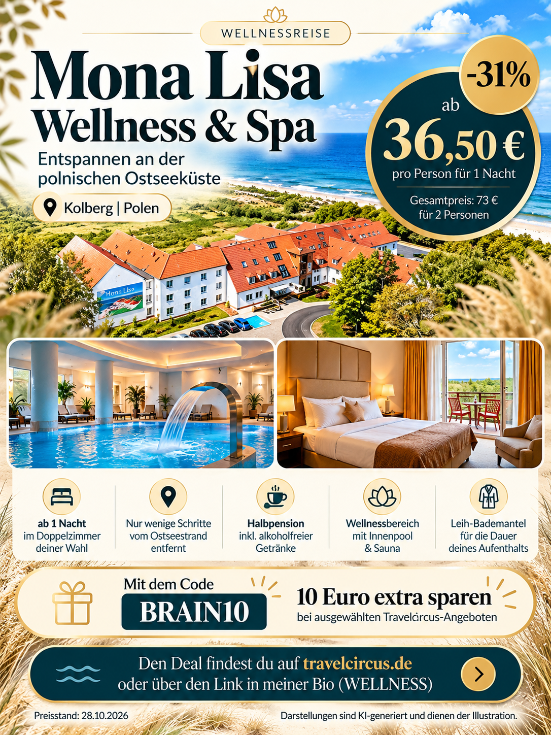 wellnessreise an der polnischen ostsee